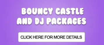 bouncy castle and dj