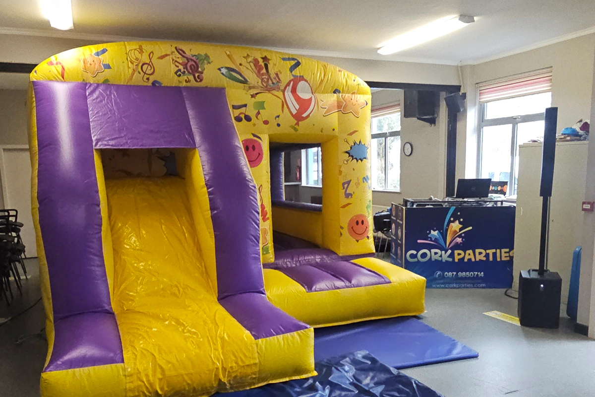 Kids party DJ and bouncy castle hire in Ballincollig